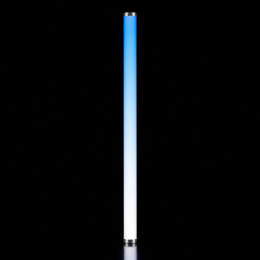 KeyLight PT-120 120cm RGBW LED pixel tube 45mm diameter with CNC end caps